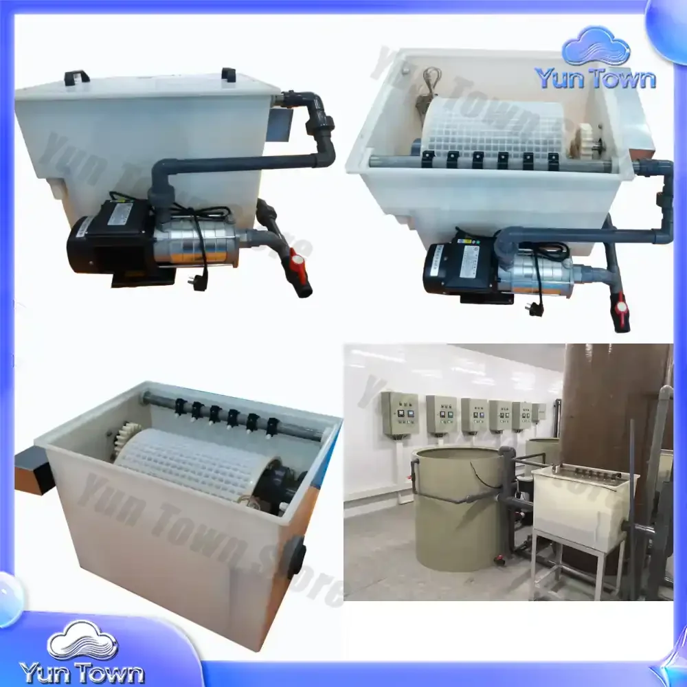 PVC Fish Pond Drum Filter for Koi Ras High-quality Koi Drum Filter