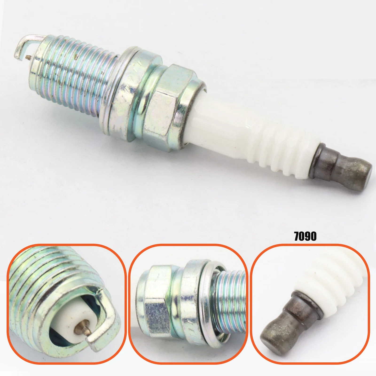 4PCS BKR5EGP 7090 Iridium Spark Plug For Toyota Bentley Hyundai Kia Acura Mazda Mitsubishi Infiniti For Isuzu Suzuki