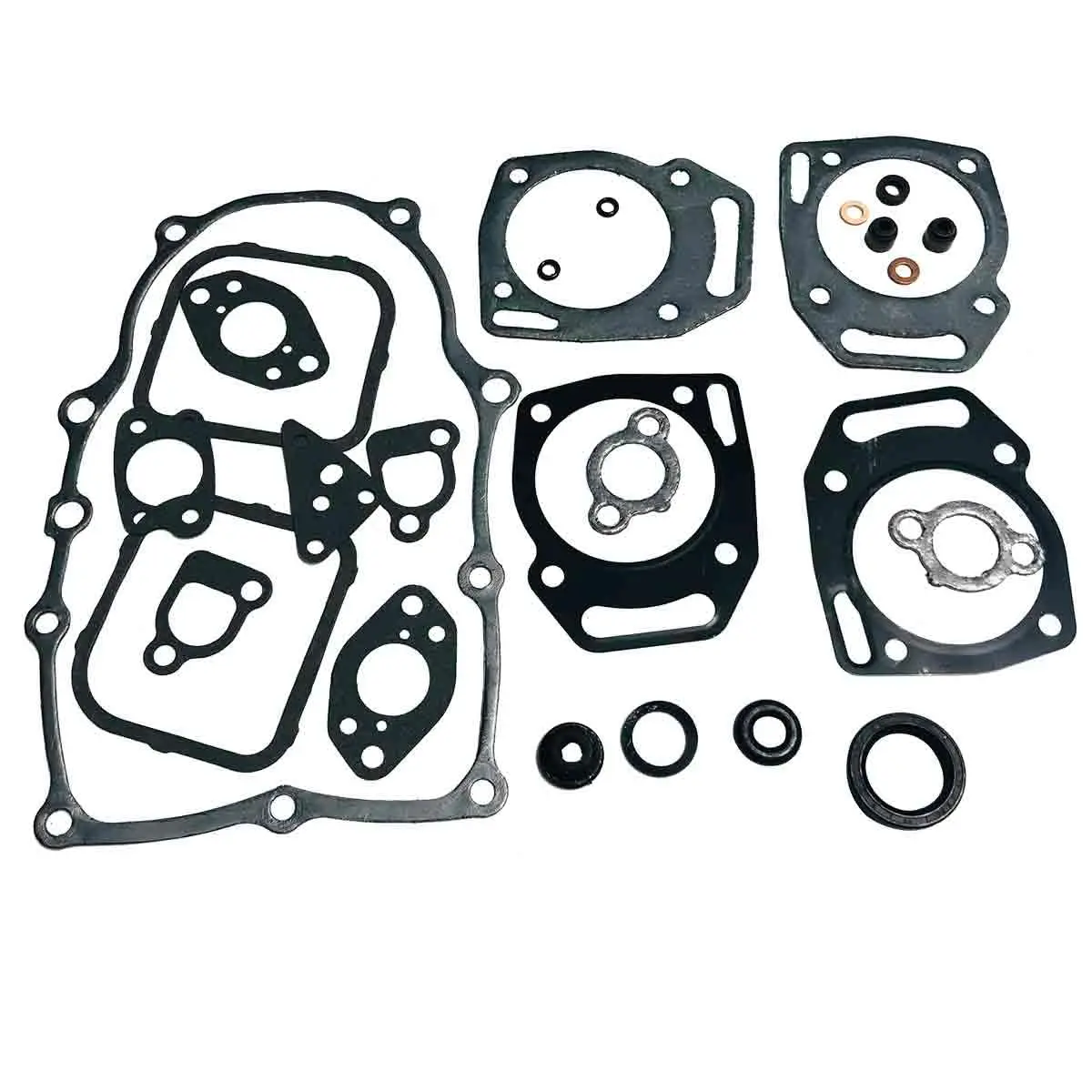 Engine Gasket Set Compatible with 841188 Replaces # 304447 305440 black 2