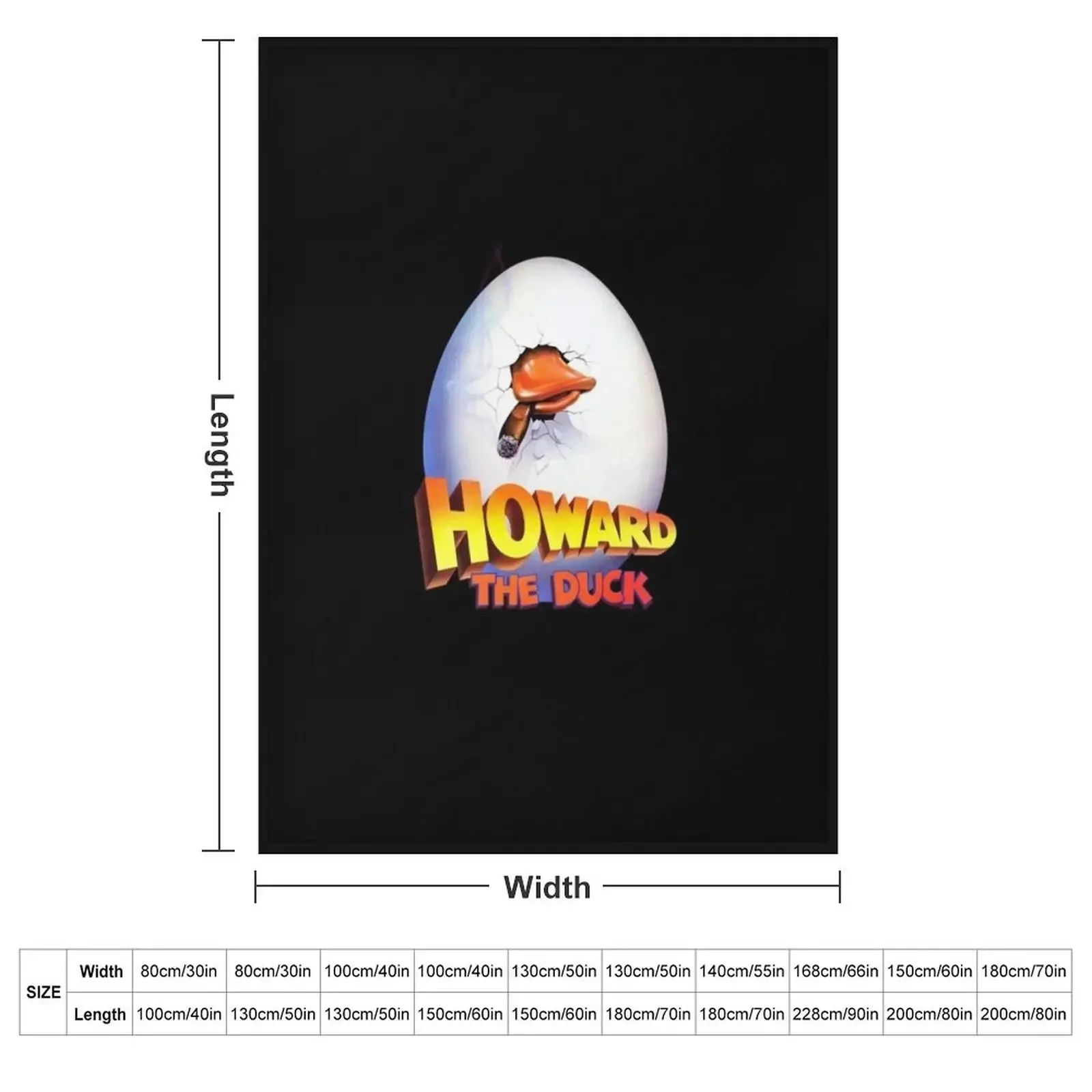 68 Howard The Duck Throw Blanket for babies For Baby Decorative Sofas Blankets For Sofas Blankets