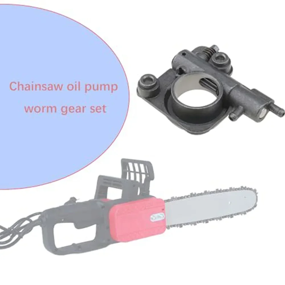 Chainsaw Oiler Oil Pump With Worm C022000020 Compatible With For Echo CS-260 Grass Trimmer Accessories  Replacement Garden Tool