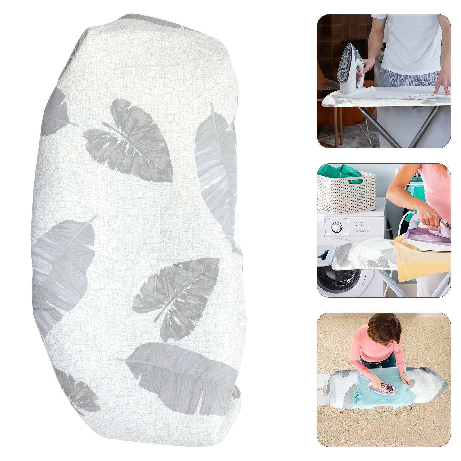 

Stylish Printed Ironing Board Heat Resistant Protective For Home Outdoor Use Ironing Table Cover Polyester