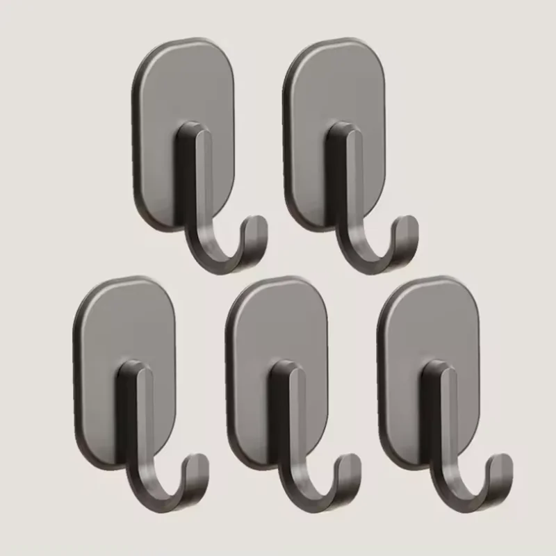 1/2/5 قطعة خطافات مغناطيسية متعددة الاستخدامات خطاف خلفي للباب المنزلي قابل لإعادة الاستخدام حلول معلقة متعددة الأغراض للمنزل #6