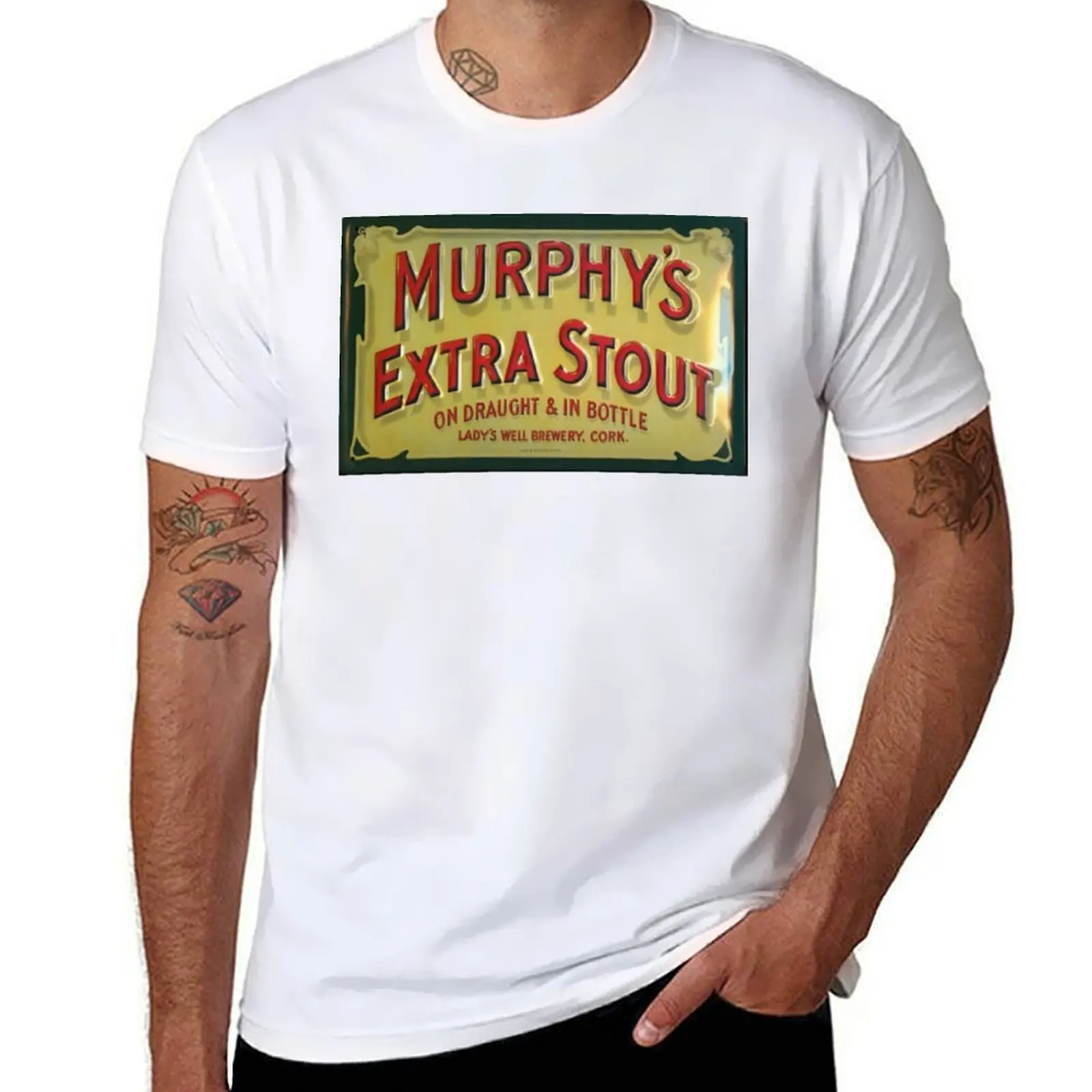 

Ireland Murphys extra stout T-Shirt t shirts for man slim fit man t shirt graphic T-Shirt