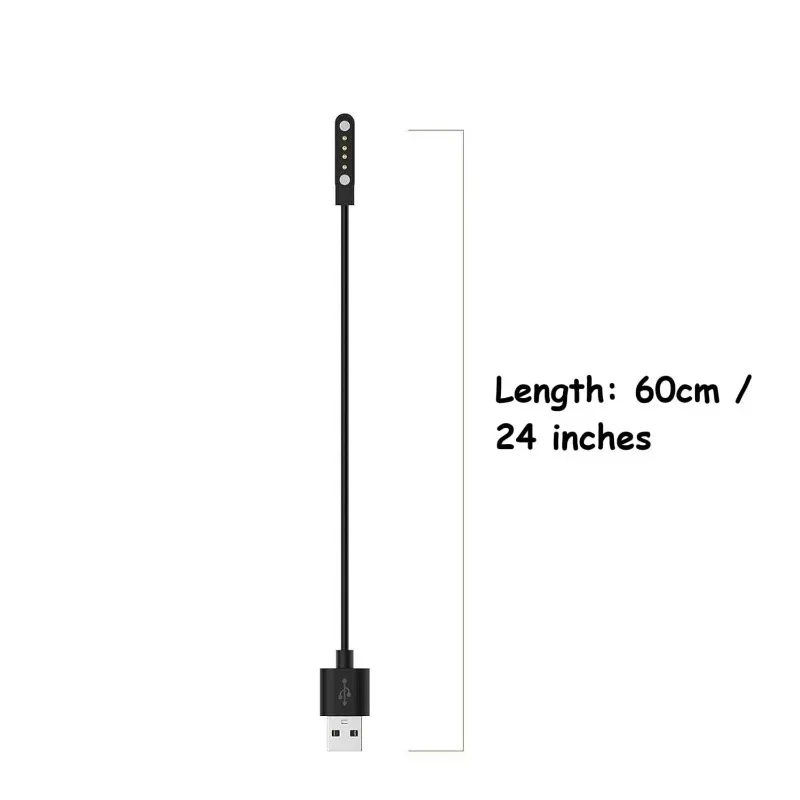 For USB Charger Cord  for 4-pin Interface Bone Conduction Headphones, Smartbands, and Smartwatches (7.62mm Pitch) view 2