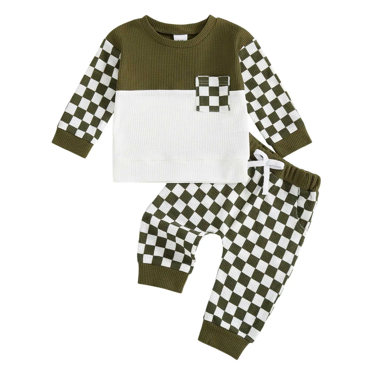 

Baby Gift Set Baby Toddler Clothes Set 2 Piece Infant Pullover Joggers Sets Spring Fall Outfits Boy Girl Warm Tracksuit Kid