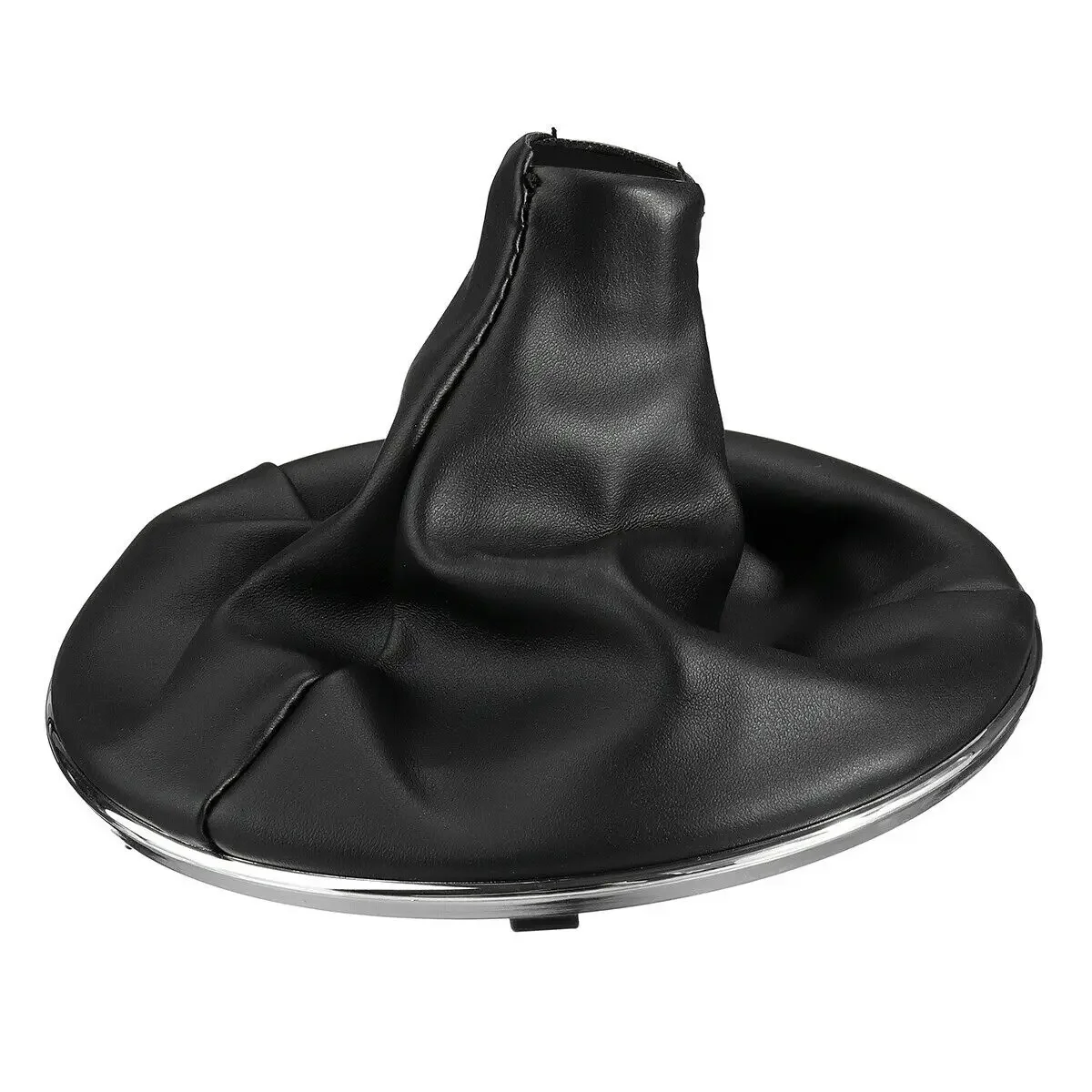 Couro Gear Shift Knob com Frame, Gaiter Boot Cover, Acessórios de carro, Ferramentas para Fiat 500C 07-15