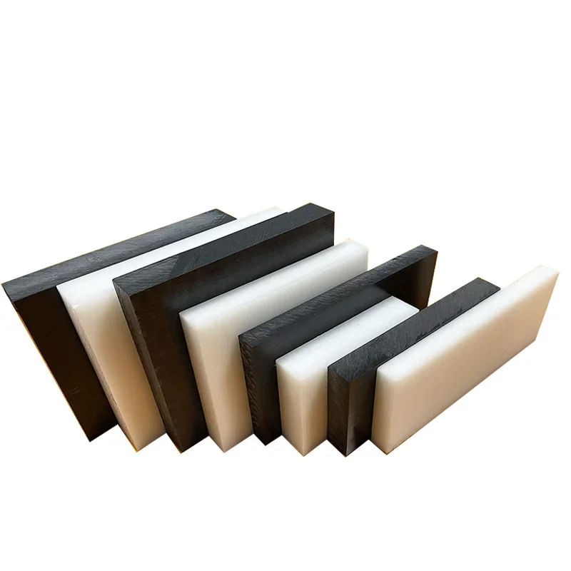 Imagem -04 - Folha de Plástico Rígido Pom para Gravação Cnc Espessura da Placa Placa de Polipropileno Material Faça Você Mesmo Branco e Preto Mm20 mm
