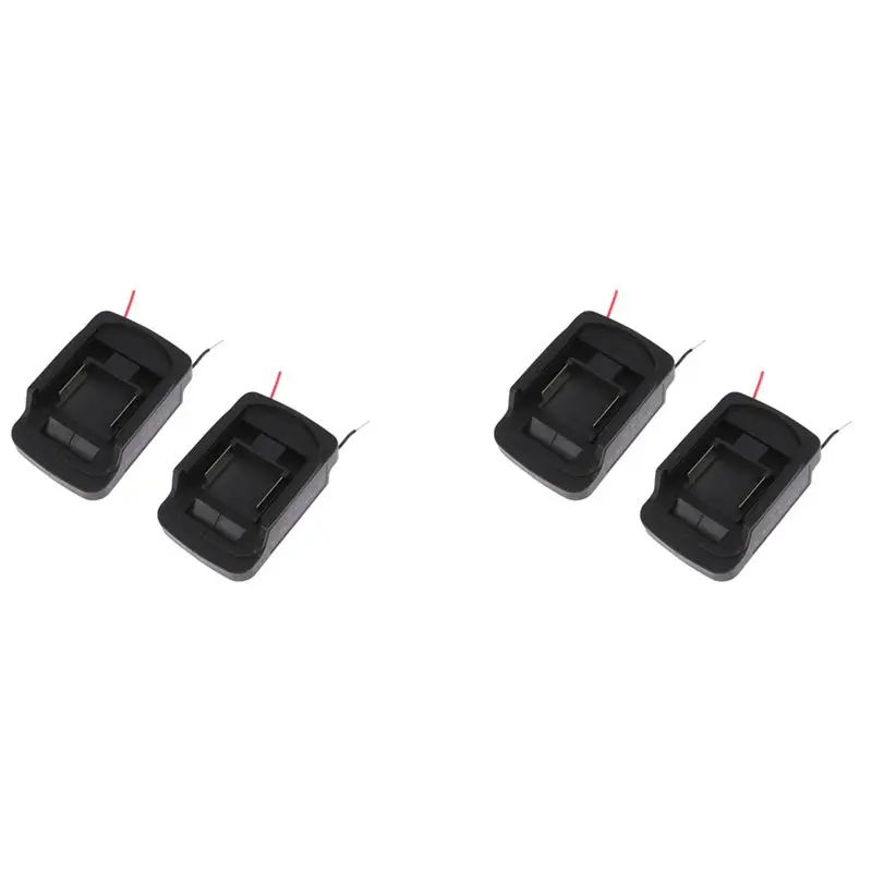 A27F-4Pcs Battery Adapter DIY Battery Cable Connector For MT 18V Li- BL1830 BL1840 BL1850 For Electric Drills