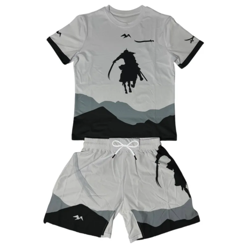 2026 New Men's Knight-Themed Fighting Suit: Quick-Drying and