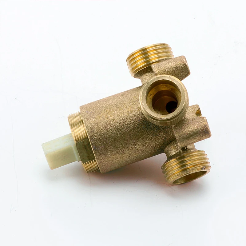 Wall-mounted mixing valve shower valve hot and cold switch