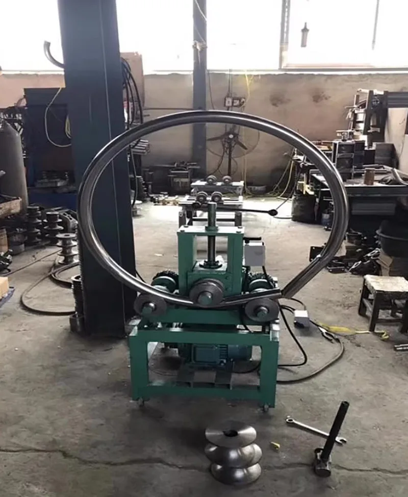 hydraulic pipe automatic Rolling pipe Bending Machine DWJ-G76 Multi-function iron steel pipe bending square round pipe bender