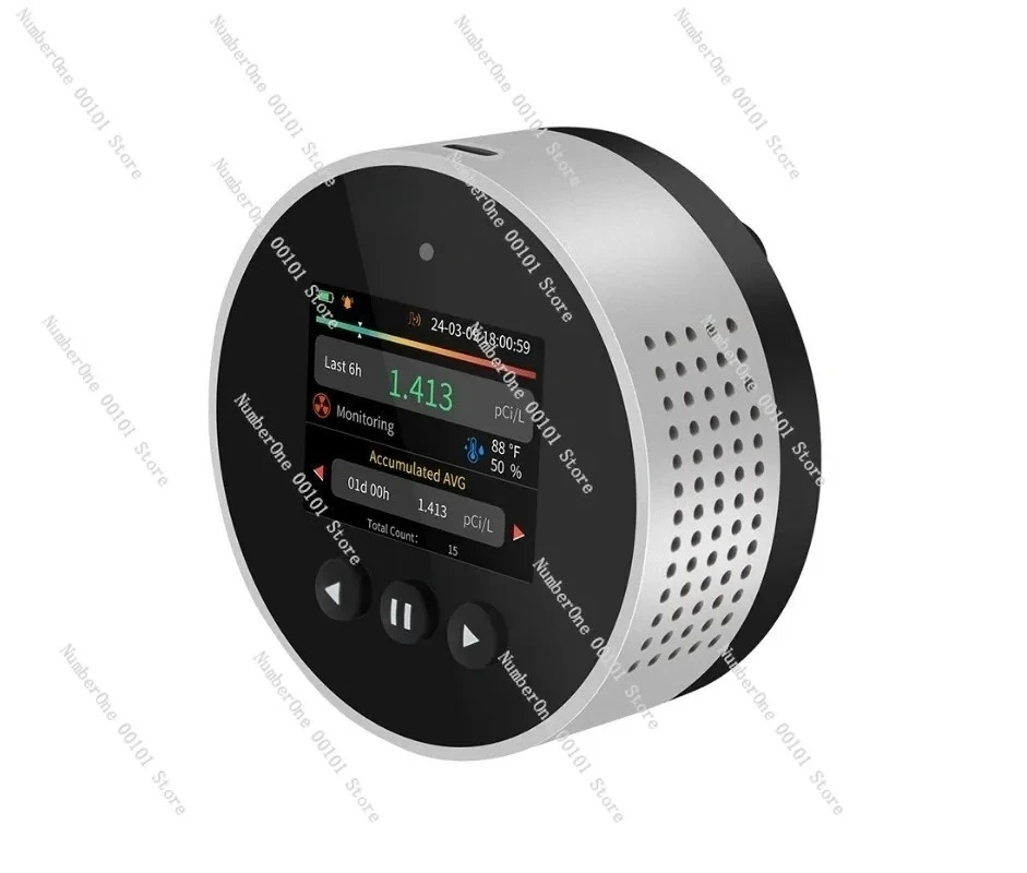 RM-65  Portable Home Radon Detector  Natural Gas Detector Alpha Spectrometry /Detector Measurement Range 3.3Bq/m³-33kBq/m³