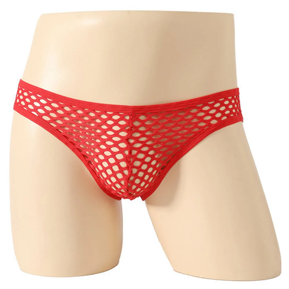 Tanga Transpirable Blanca para Hombre, Estilo Clásico, Ropa Interior Transpirable