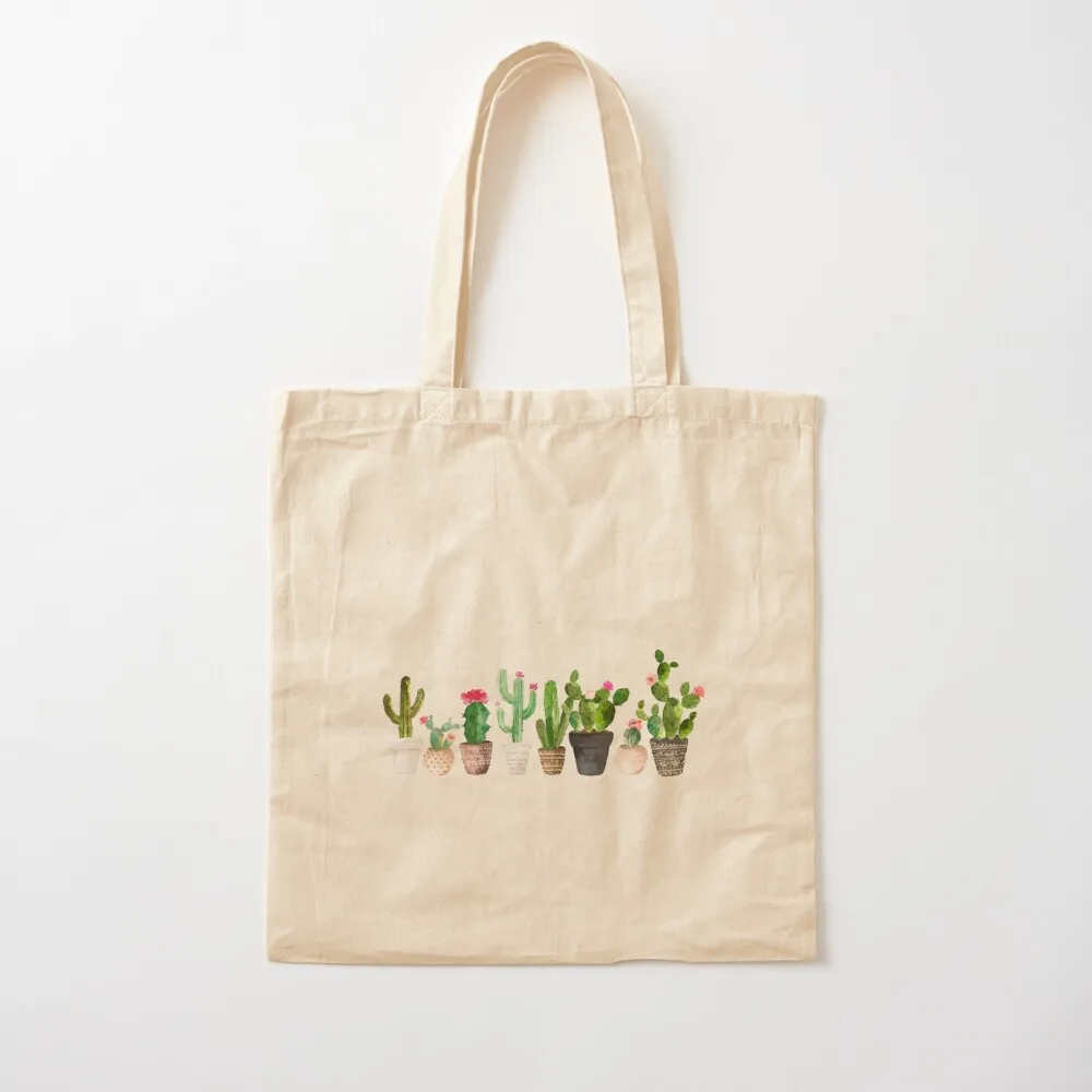 Cactus Tote Bag Shopper bag Fabric bag Customizable tote