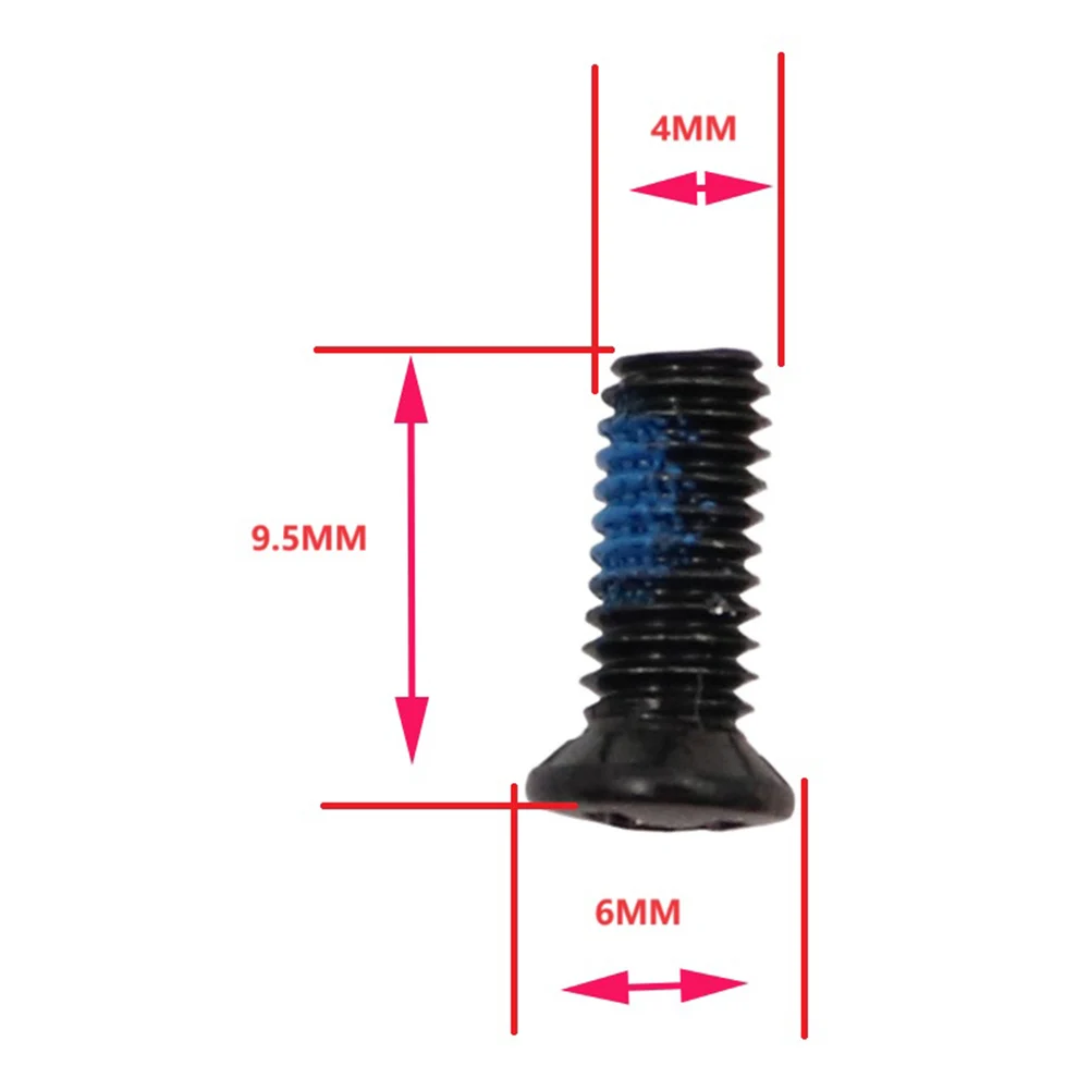 Bicycle Cleat Bolts Bike Pedal Cleat Screws Cycling Bike Maintenance Three Different Lengths For Bike Pedal Systems