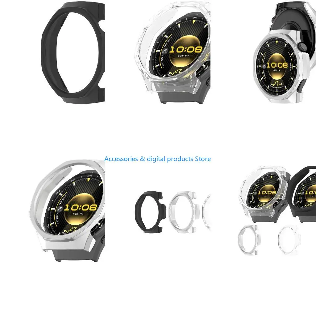 77JD Ventilated Smartwatch Guard Sleeve Dustproof Impact Absorption Unisex Accessory