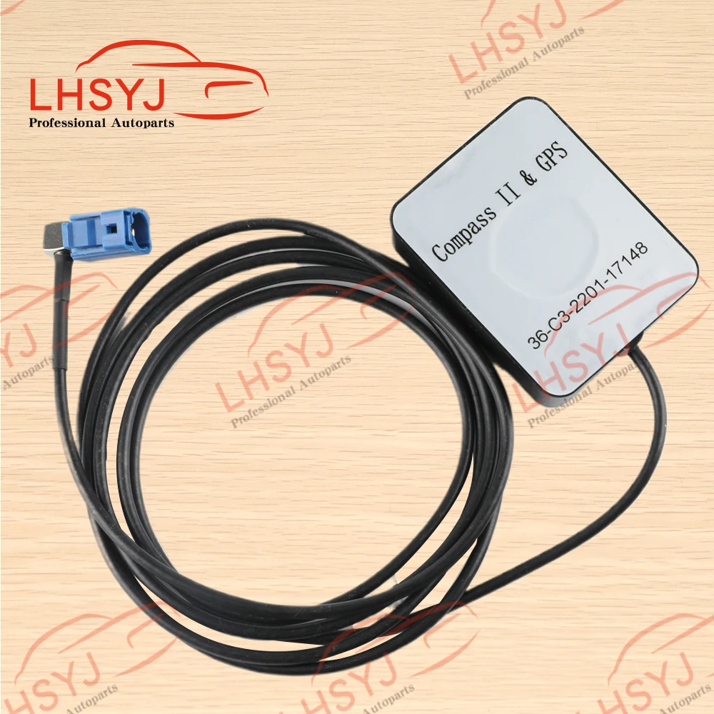 Fakra Plug Male GPS Active Antenna Aerial Plug Connector Cable for Car Dash DVD GPS Head Unit Stereos
