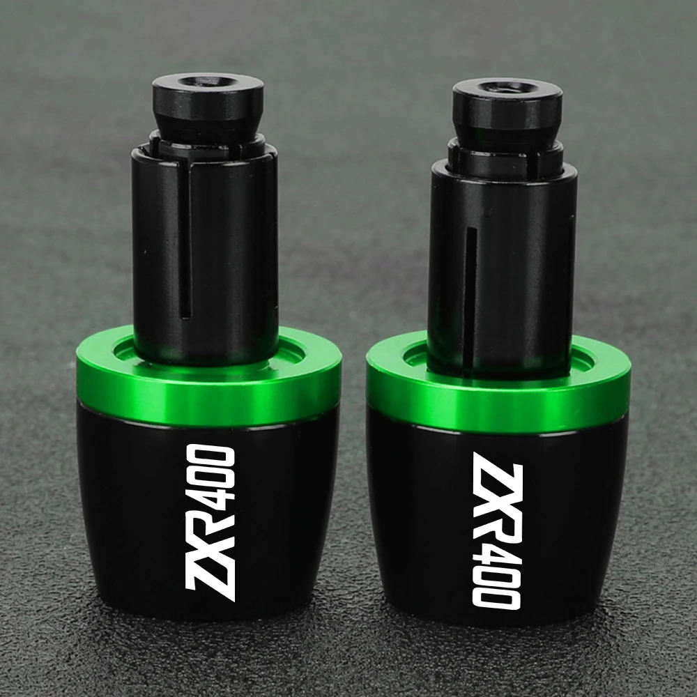 For Kawasaki ZXR 400 ZXR400 Motorcycle Handlebar Grips Bar Ends Cap Counterweight Plug Slide ZX-R 400 ZZR 2001-2024 2022 2021