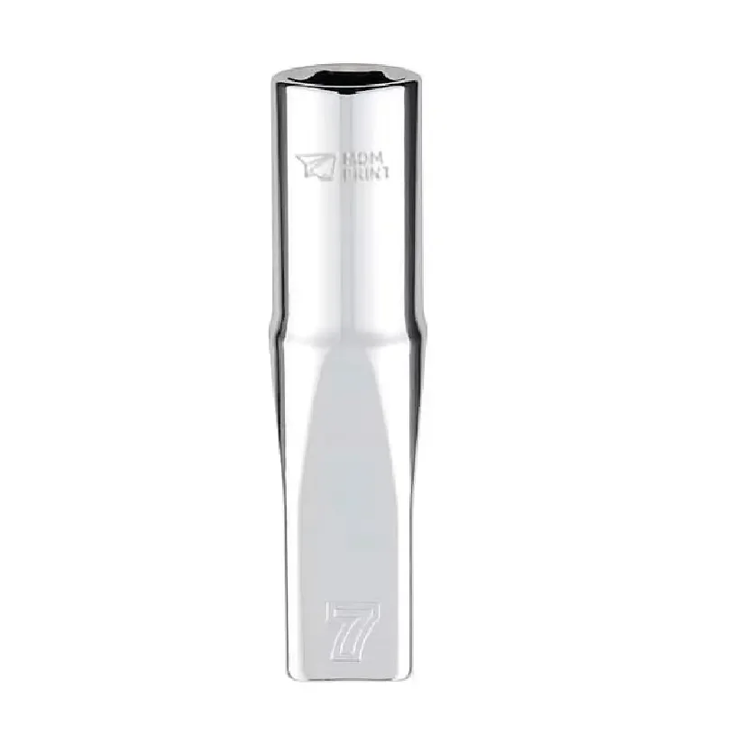 

1/4 in. Drive 13mm Metric 6-Point Deep Socket with FOUR FLAT Sides