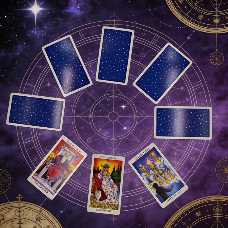 78pcs The Rider Tarot Deck with Instruction Booklet, Essential for Tarot Beginners & Expert Readers English-Spanish image 6