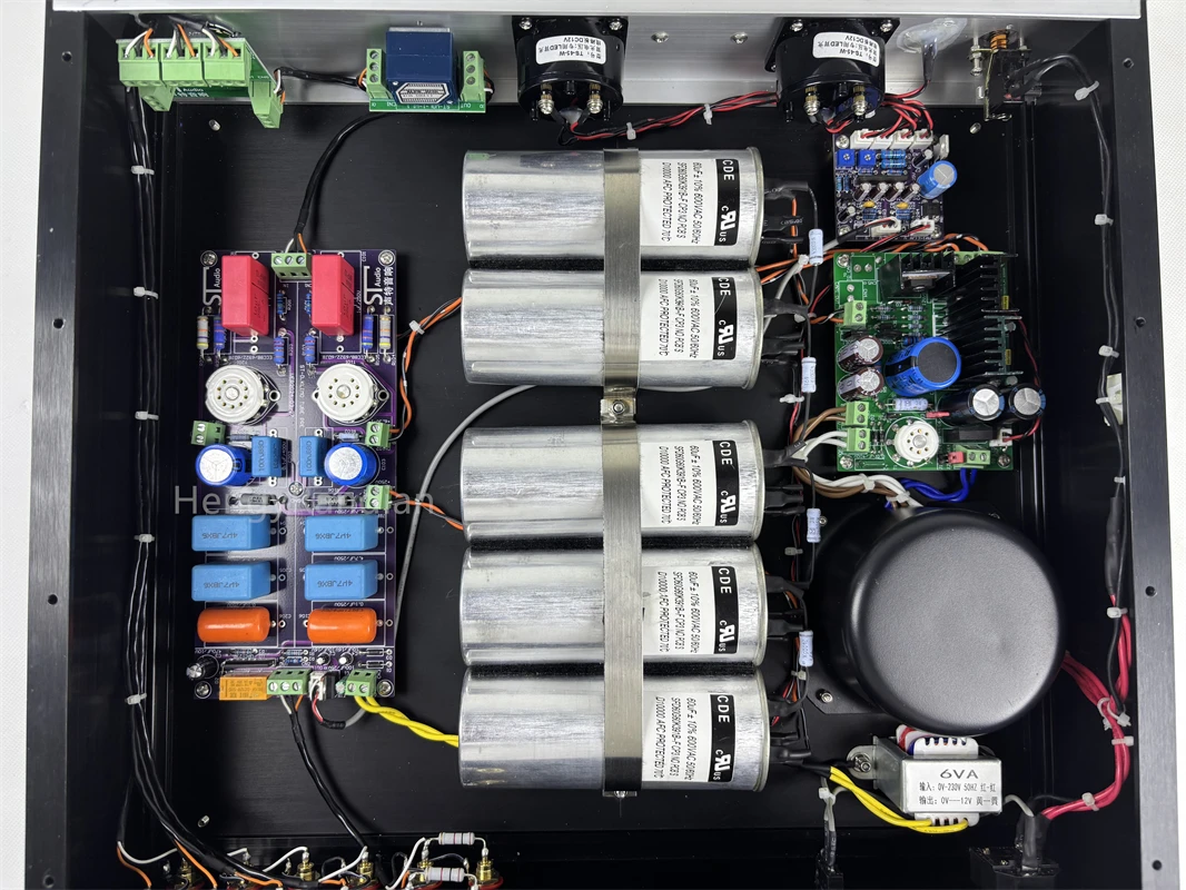 Refer High-end German D.KLIMO 6922.ECC88,6DJ8 Electronic Tube Preamplifier.RCA*4 RCA*2