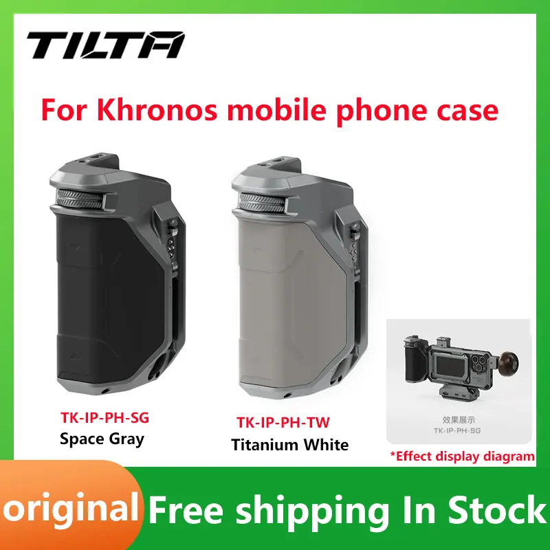 TILTA Khronos Focus PD Handle TK-IP-PH-SG/TW for iPhone Cage 15 Pro/Pro Max Cage Control Focus and Zoom Handle