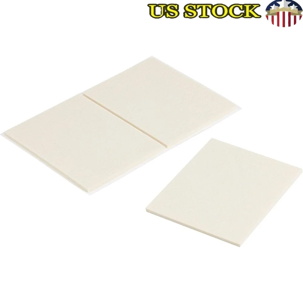 

Self-Adhesive Felt Furniture Pads 12-Pack Square Protect Floors from Scratches Suitable Home Furniture Decor Electronics