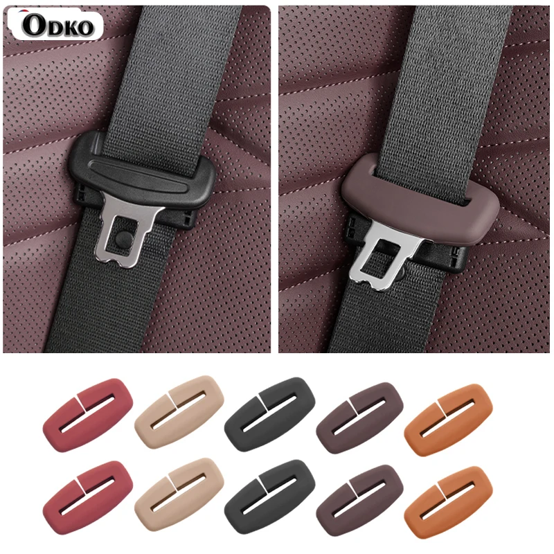 Silicone Car Seat Belt Buckle Clip Cover Protector For BMW 3 5 Series X3 F10 E90 F30 G20 G21 G22 G23 G26 E83 F25 G01 G02 G30 G32