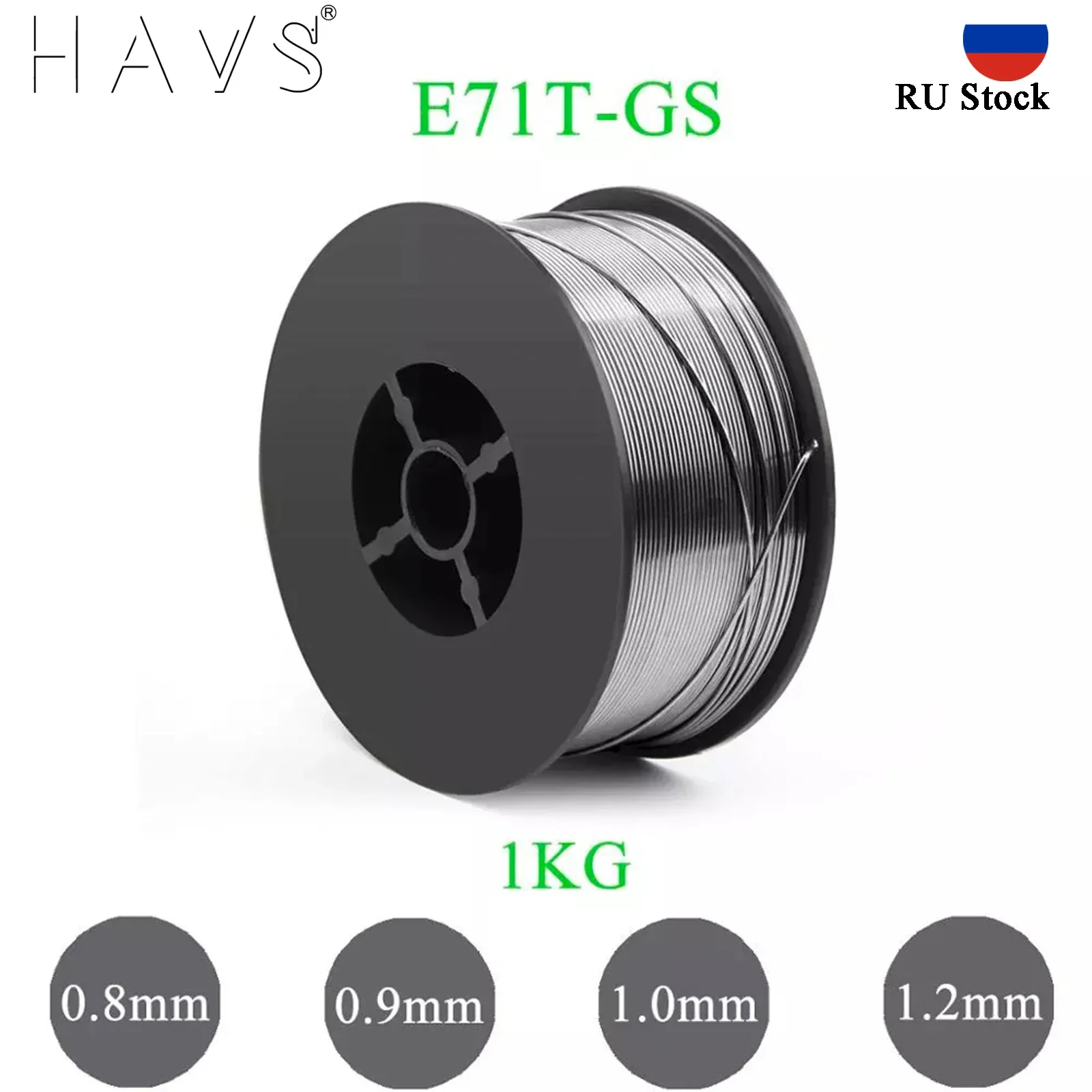 

1KG MIG E71T-GS Gasless Flux Cored Welding Wire 0.8 0.9 1.0 1.2mm AWS A5.20/ASME SF A5.20 For MIG Welder Tool