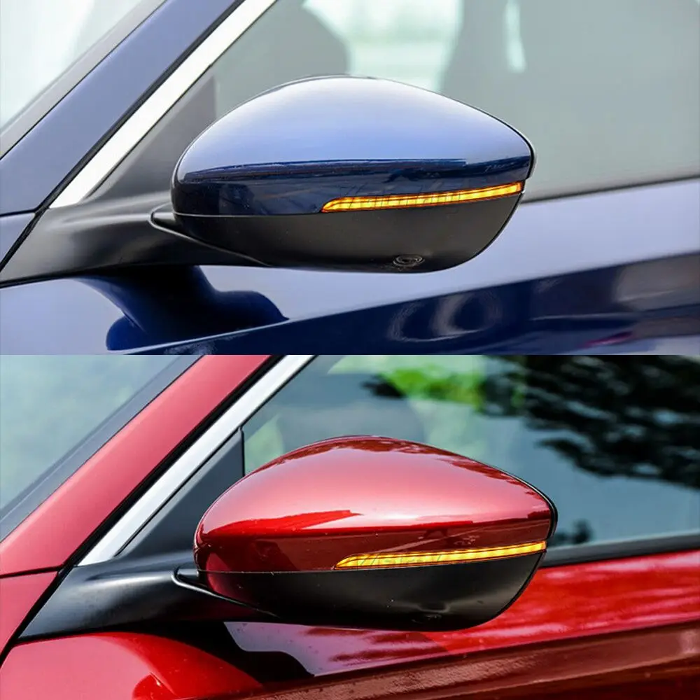 LED Dynamic Sequential Blinker For Honda Accord Inspire 2018 2019 Side Door Rear View Mirror Turn Signal Trending Indicator