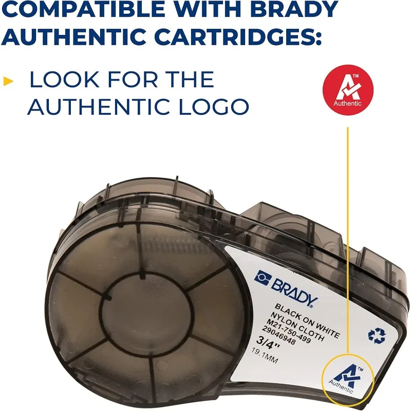 طقم طابعات ملصقات بلوتوث محمول (M211-KIT)، أصفر/أسود #6