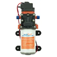 SEAFLO Diaphragm Pump 12V 60PSI 1.3 GPM Boat RV Water Pressure Self Priming Pump