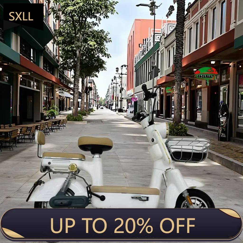 

SXLL 48V 350W Electric 2-Wheel Streetbikes E-Bike/Bike with Fat Tires for City Use 48V 350W Electric Bicycles Motor