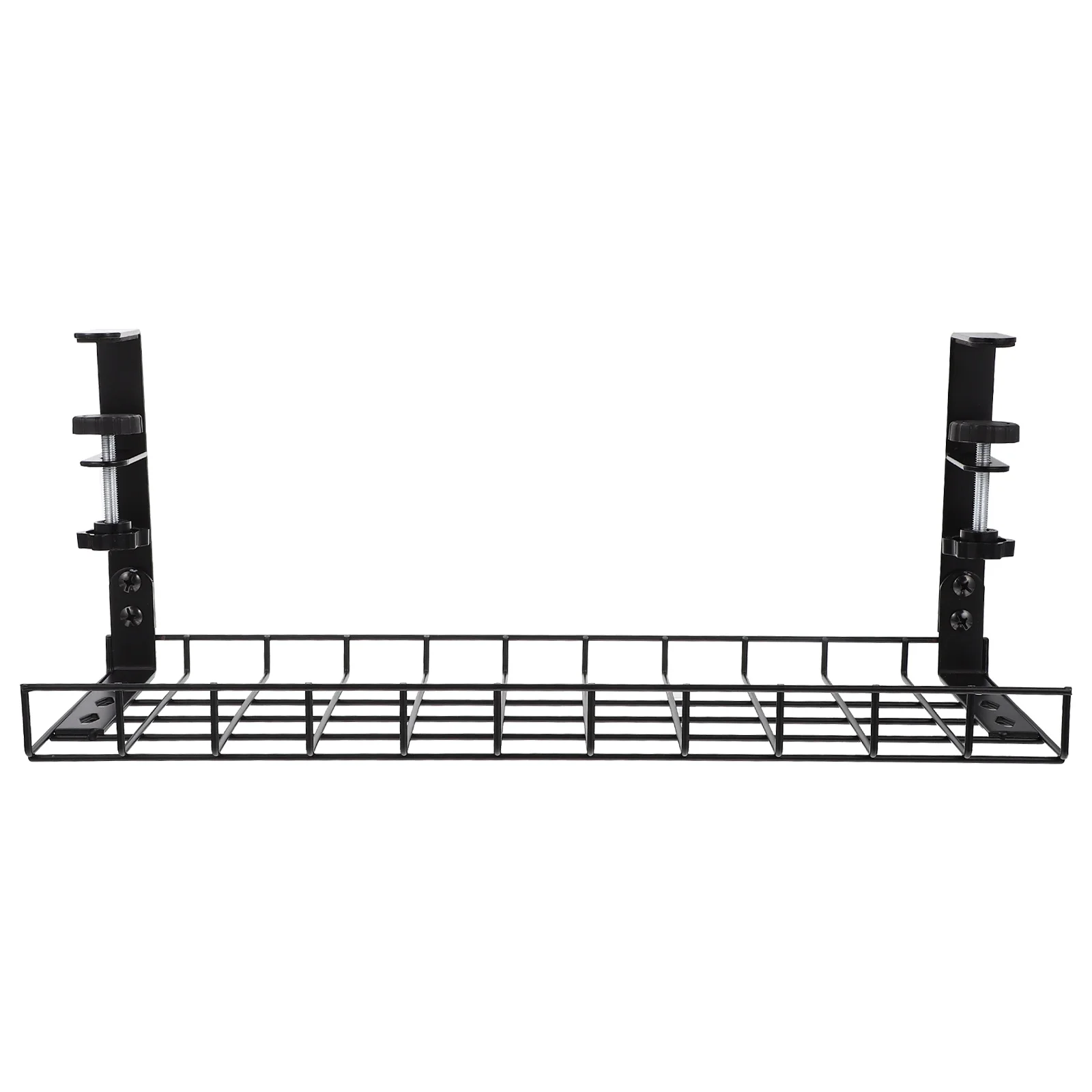 

1pc No Drill Tray Wire Cord Management Rack Power Strip Storage Organizer For Cluttered Cords Adapters Usb Hubs Surge Protectors