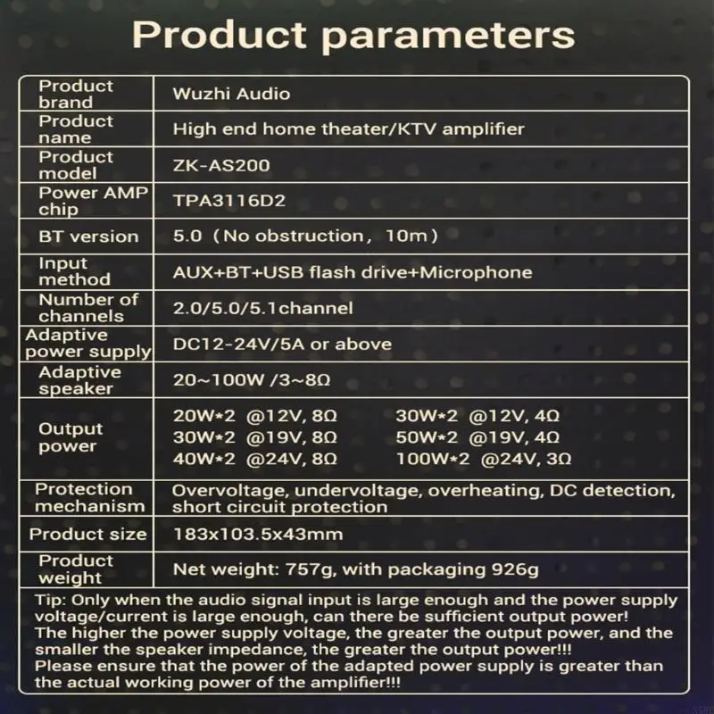 2025 جديد 2.0/5.0/5.1 قناة بوتوث المتوافقة مع لوحة مكبر الصوت