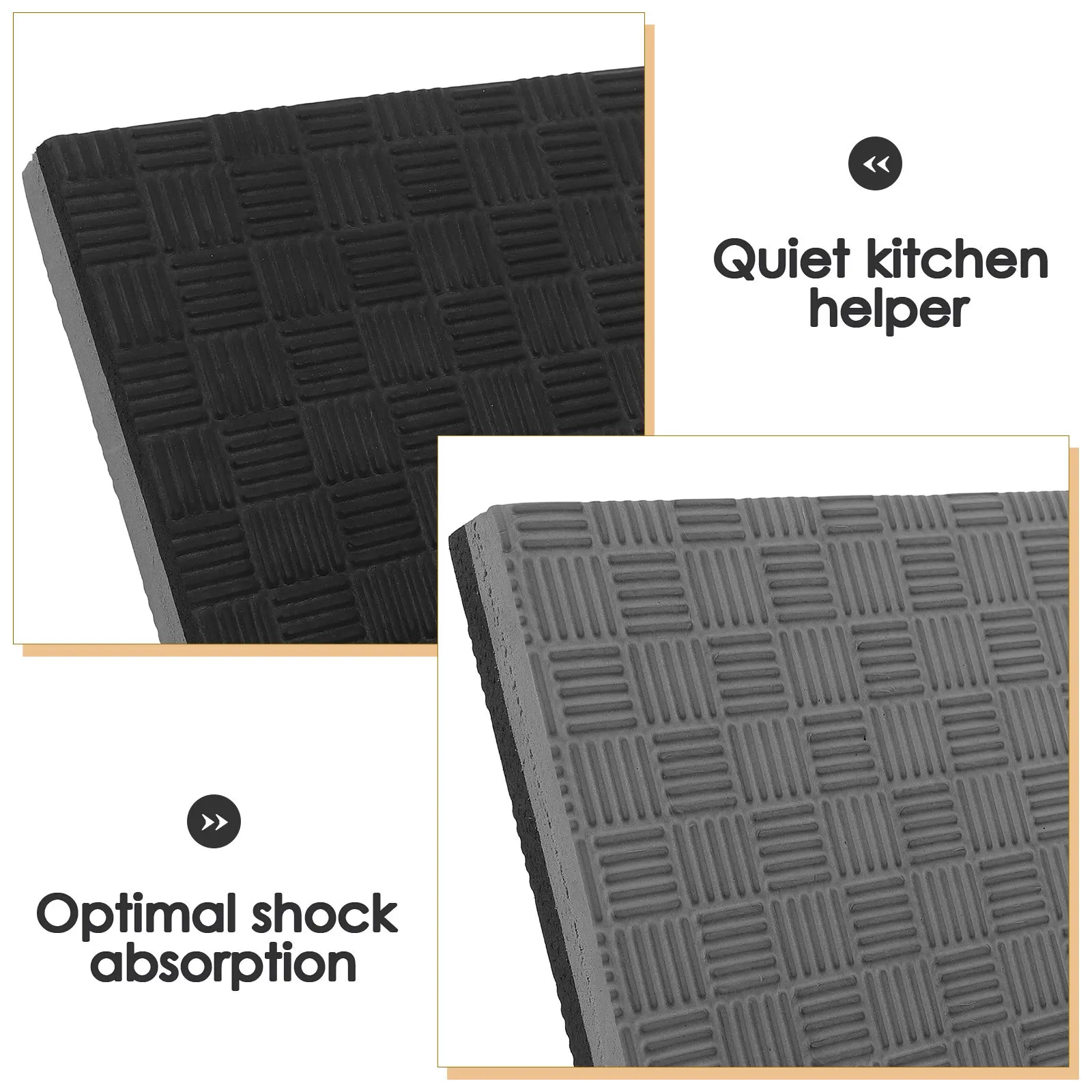 Food Processor Mat 9.8 X 1 Thick Anti Vibration Pad Noise Reduction Stable Non Slip Blender Soundproofing Shock Absorbing