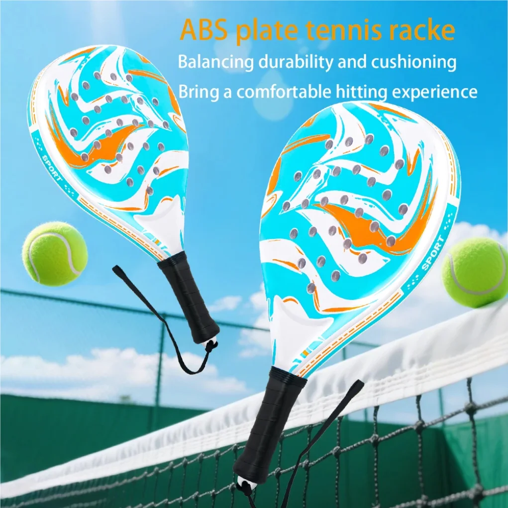 

2026 New High Quality Professional Padel Tennis Rackets Soft Face Carbon Fiber Light weight Fashionable EVA Sports Racquet