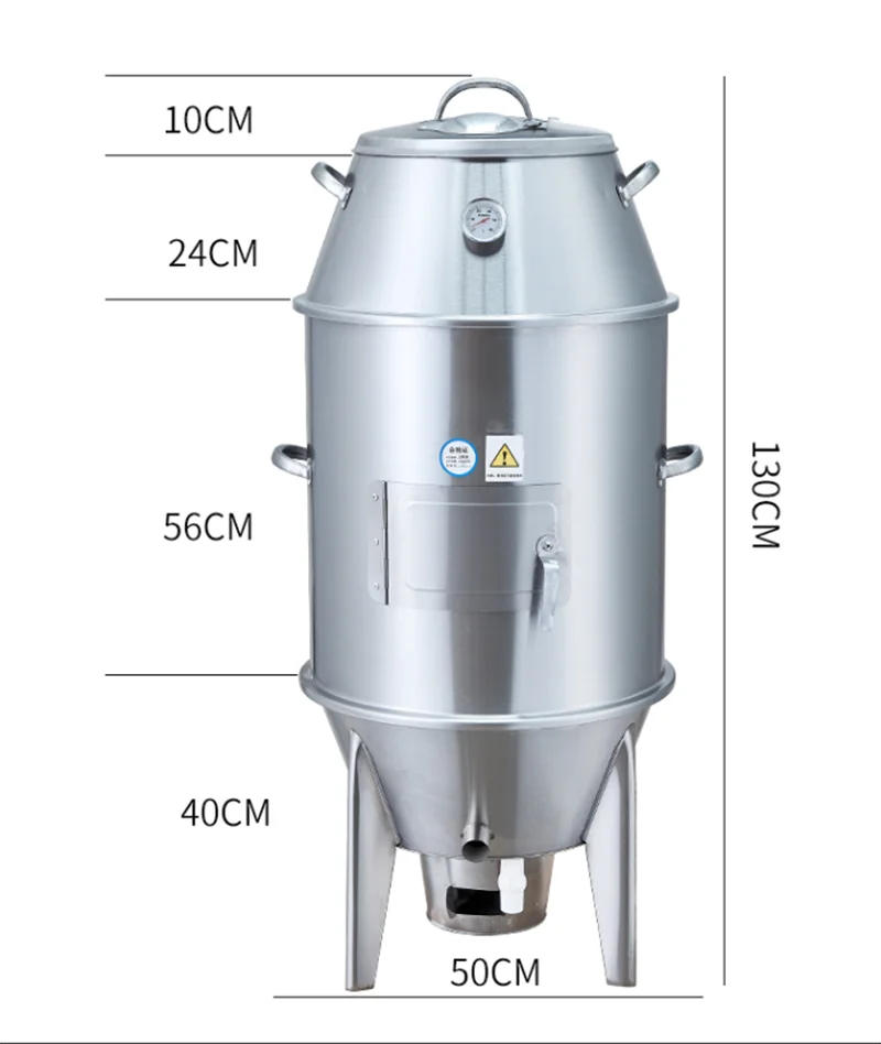 Roast duck oven Stainless steel Roasted Duck furnace Duck Roaster Commercial gas Home Charcoal roasted chicken oven