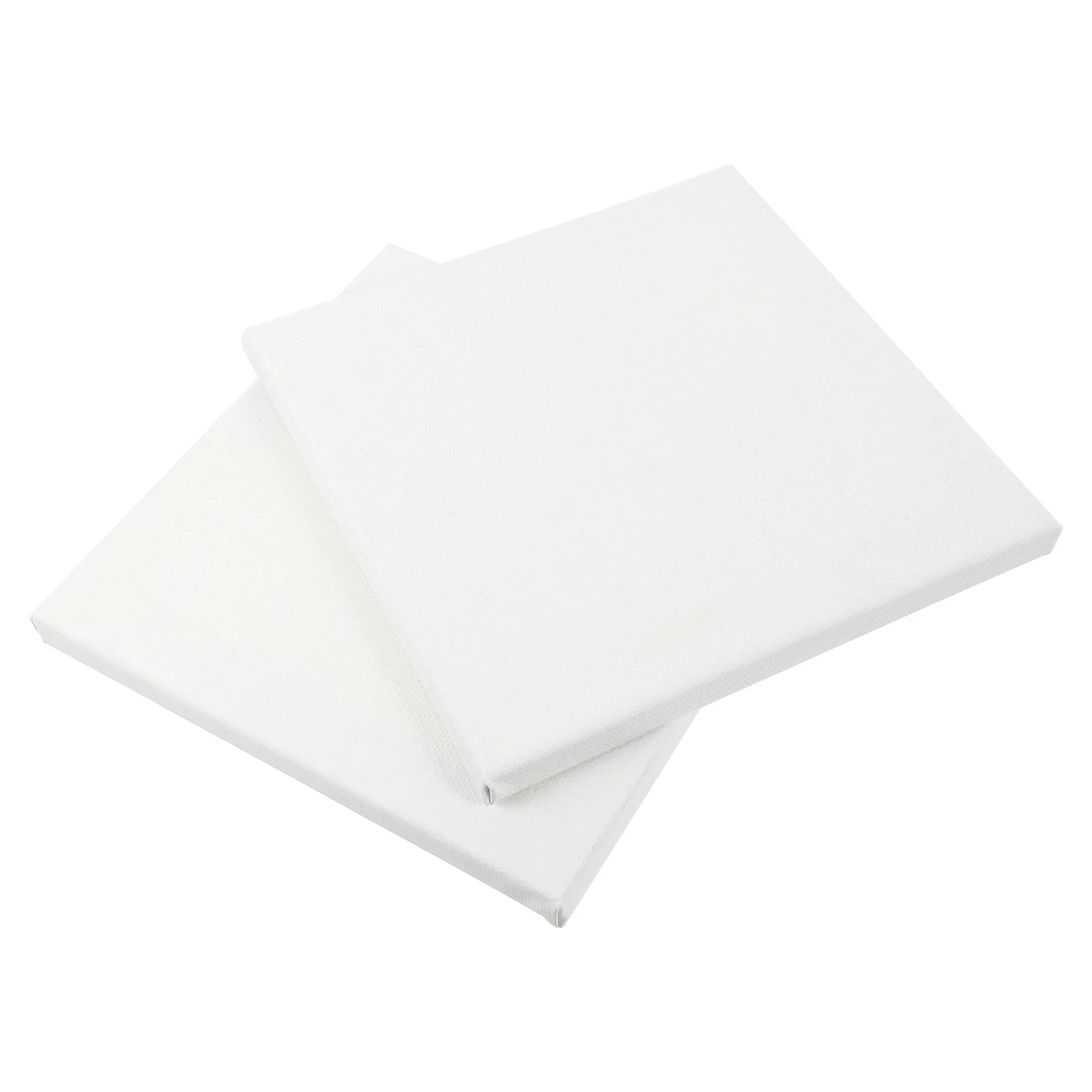 

2Pcs Linen Canvas Painting Frame DIY Wooden Picture Frame Strong Hold for Artwork Photos Desktop Wall Decor Simple Style