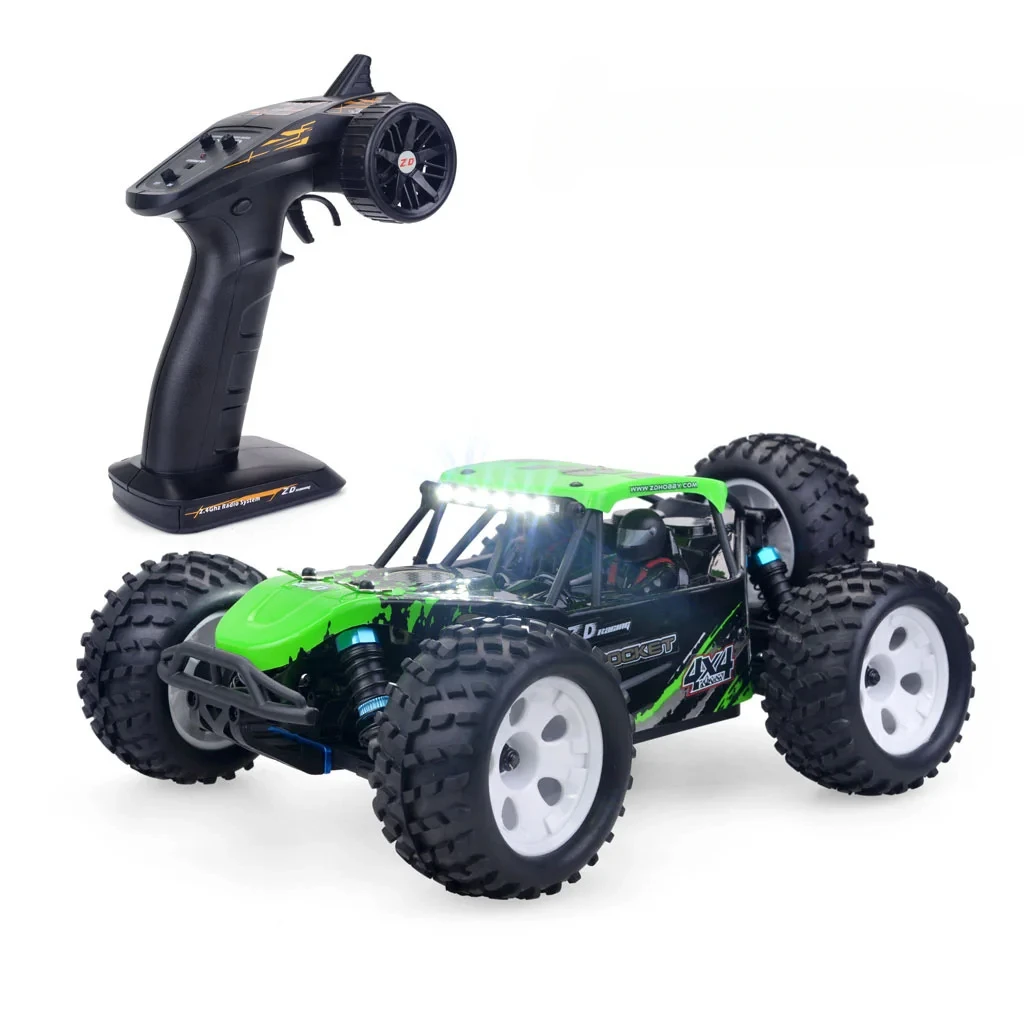 ZD Racing DTK-16 DTK16 2.4GHZ 1/16 4WD Brushless/Brushed Electric RC Car 45km/h 4x4 Off-road Remote Control  Desert Truck