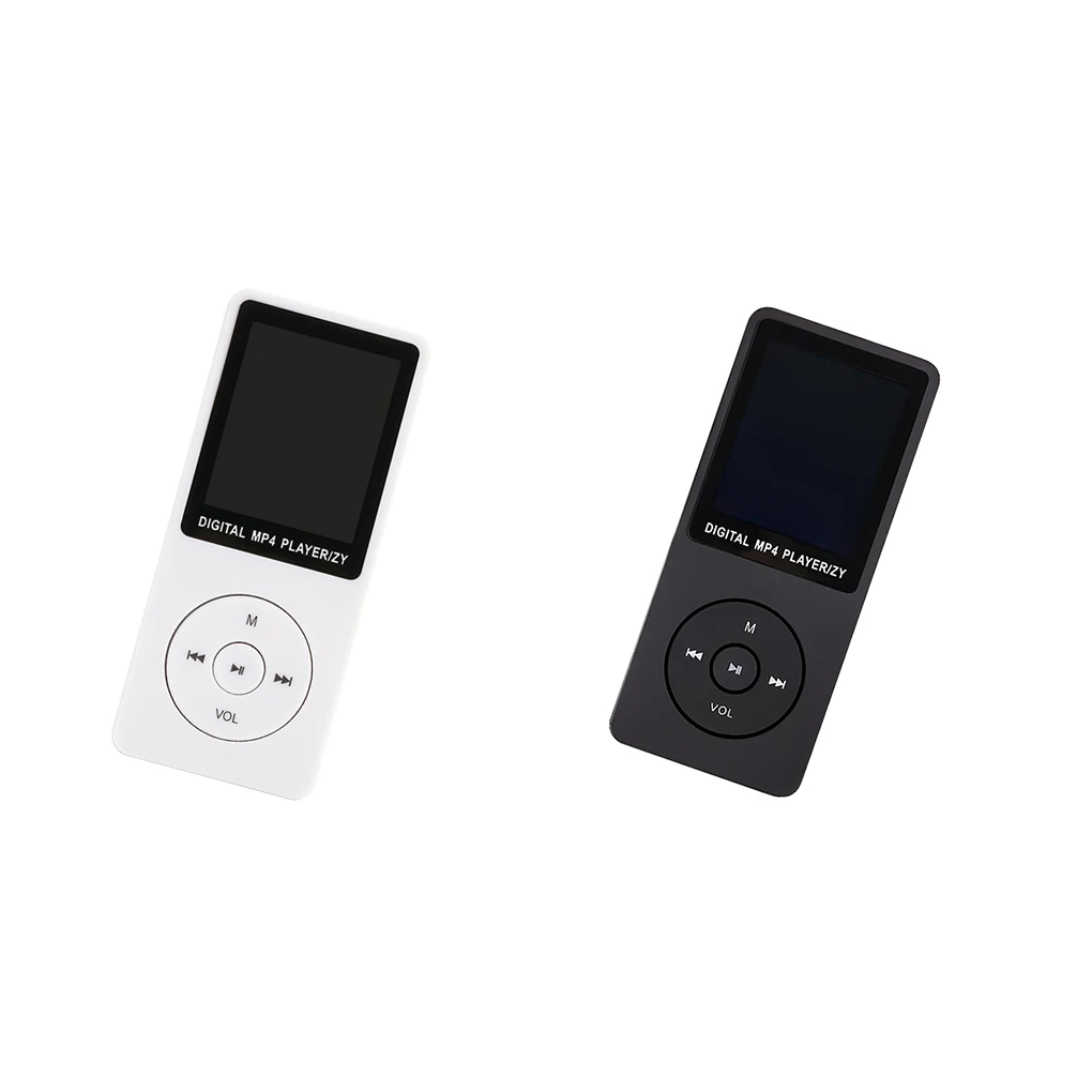 Audio Player Student Accessories MP4 Language Selection Music Players White