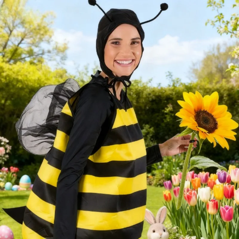 

Костюм Шмель и Дуо — подходящие наряды от насекомых со съемными крыльями для карнавальных торжеств