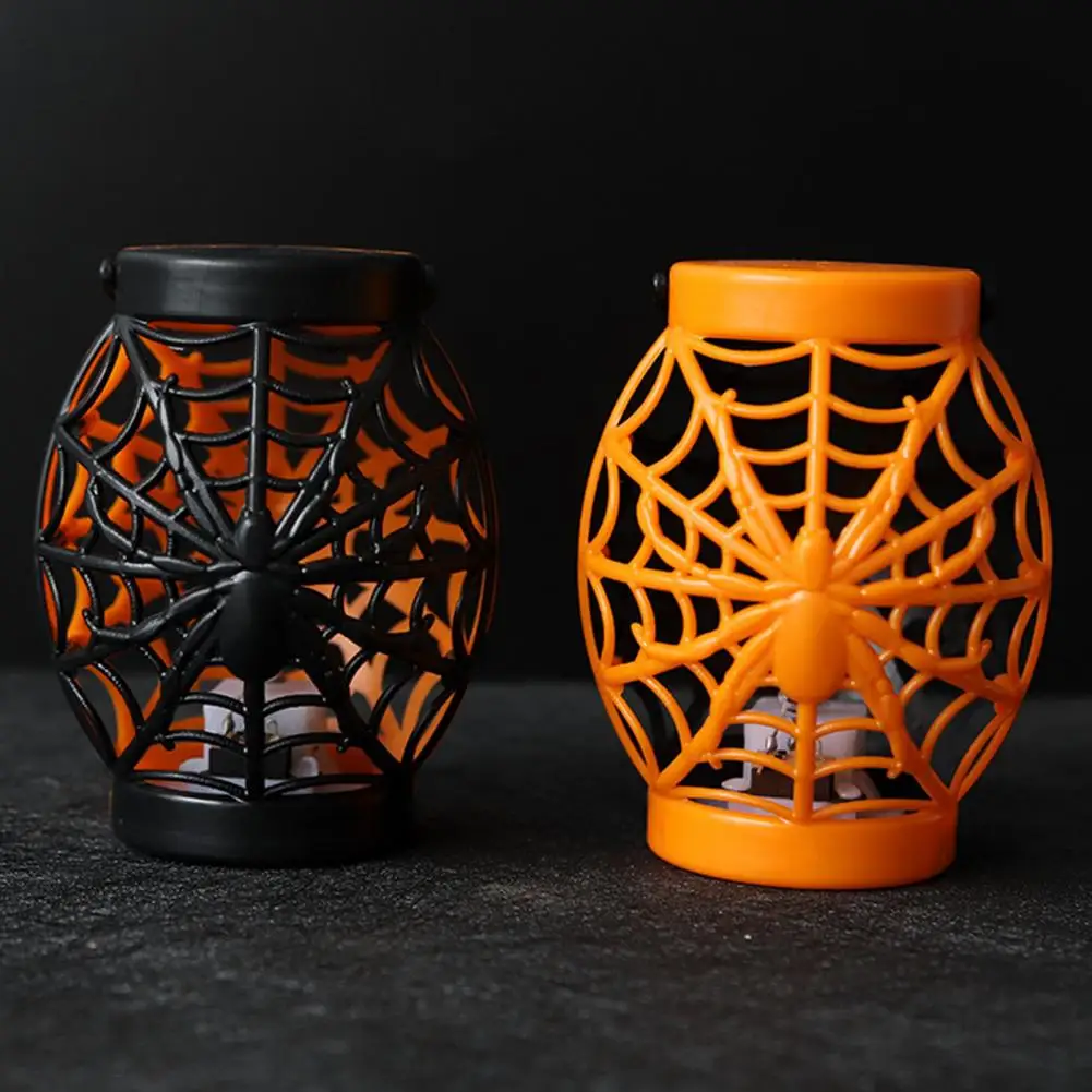 Ghostly Enhancer Halloween Lantern Spooky Halloween Led Lights Pumpkin Skull Spider Web for Haunted House Party Decorations