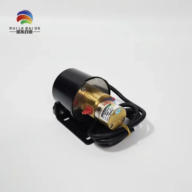 

High-quality MICROPUMP 1020352112 Corrosion-resistant Ink Supply Golden Pump DC 24V EFI CRETAPRINT Printer Gear Pump