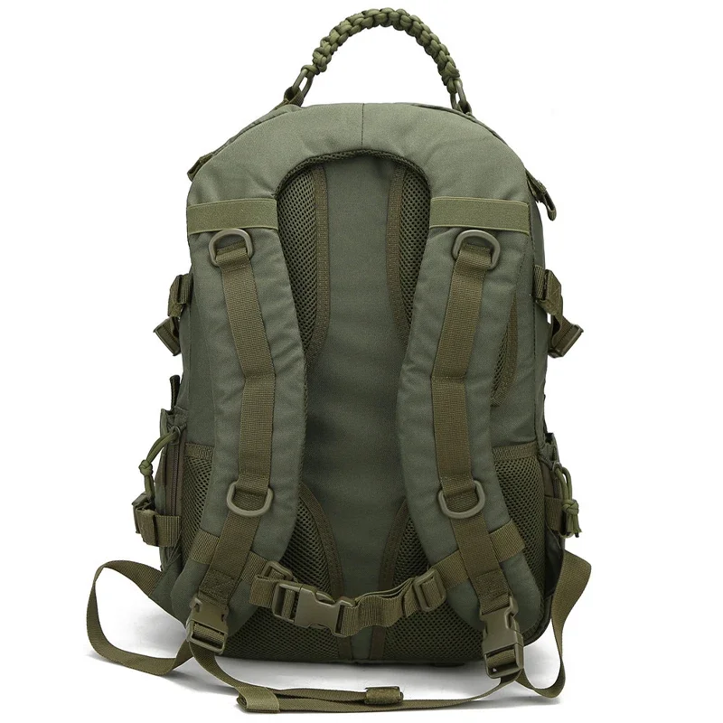 Mochila táctica de nailon 35L1000D, paquete de 3 días, bolsas Molle grandes para exteriores, impermeable, Trekking, pesca, caza, 3D