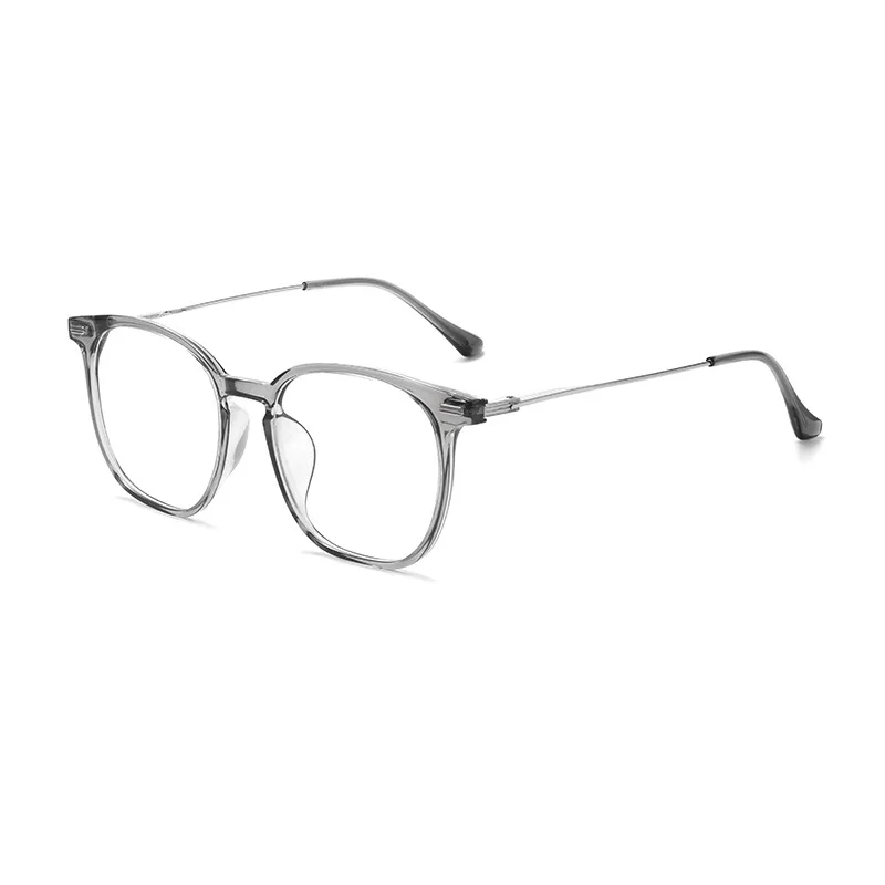 FIRADA Fashion Eyewear Retro Transparent Square Titanium Eyeglasses Optical Prescription Glasses Frame For Men And Women P98011F