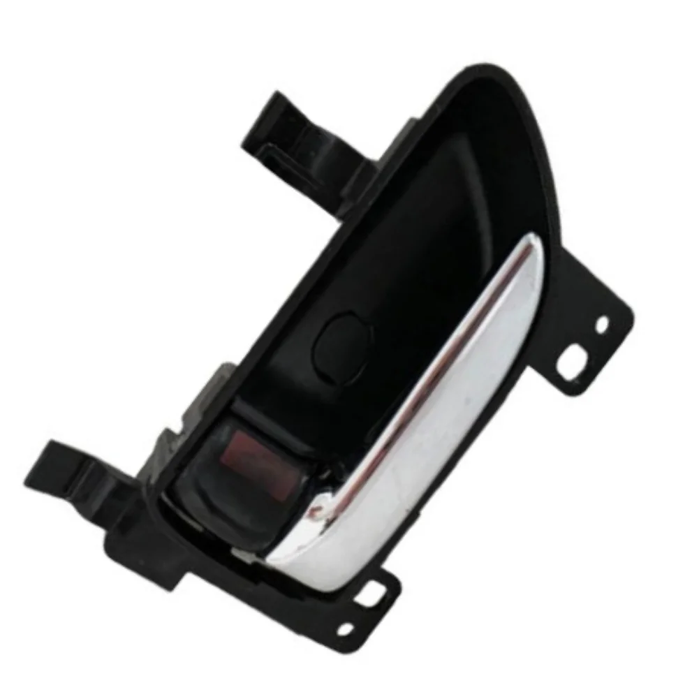 Black Front Left Handle Cabin Door Lever Direct Replacement Fit Easy Installation Design Practical Automotive Part