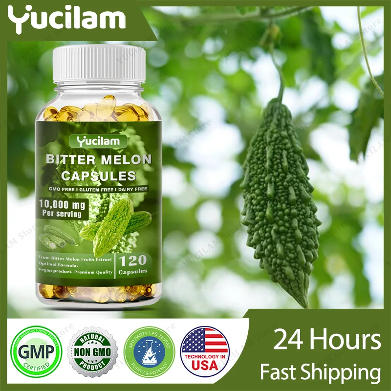 

Bitter Melon - 400 Mg Per Serving - Bitter Melon Fruit 25:1 Extract -100% Natural - Gluten Free Supplement -Ultimate Concentrate