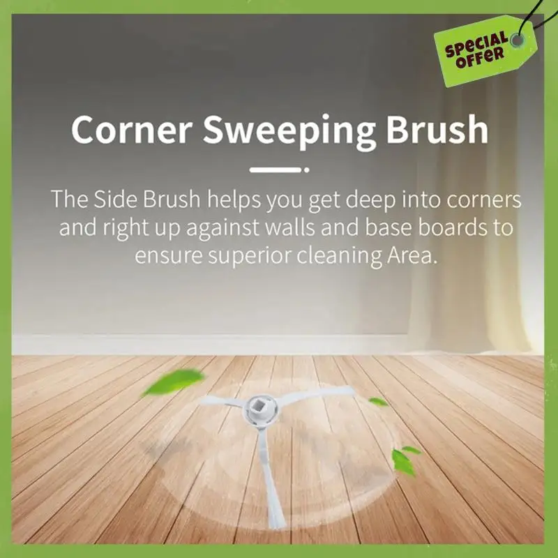 ABGP-متوافق مع Xiaomi روبوت فراغ E10 E12 E10C C103 استبدال إكسسوارات قطع غيار فرشاة جانبية تصفية ممسحة القماش